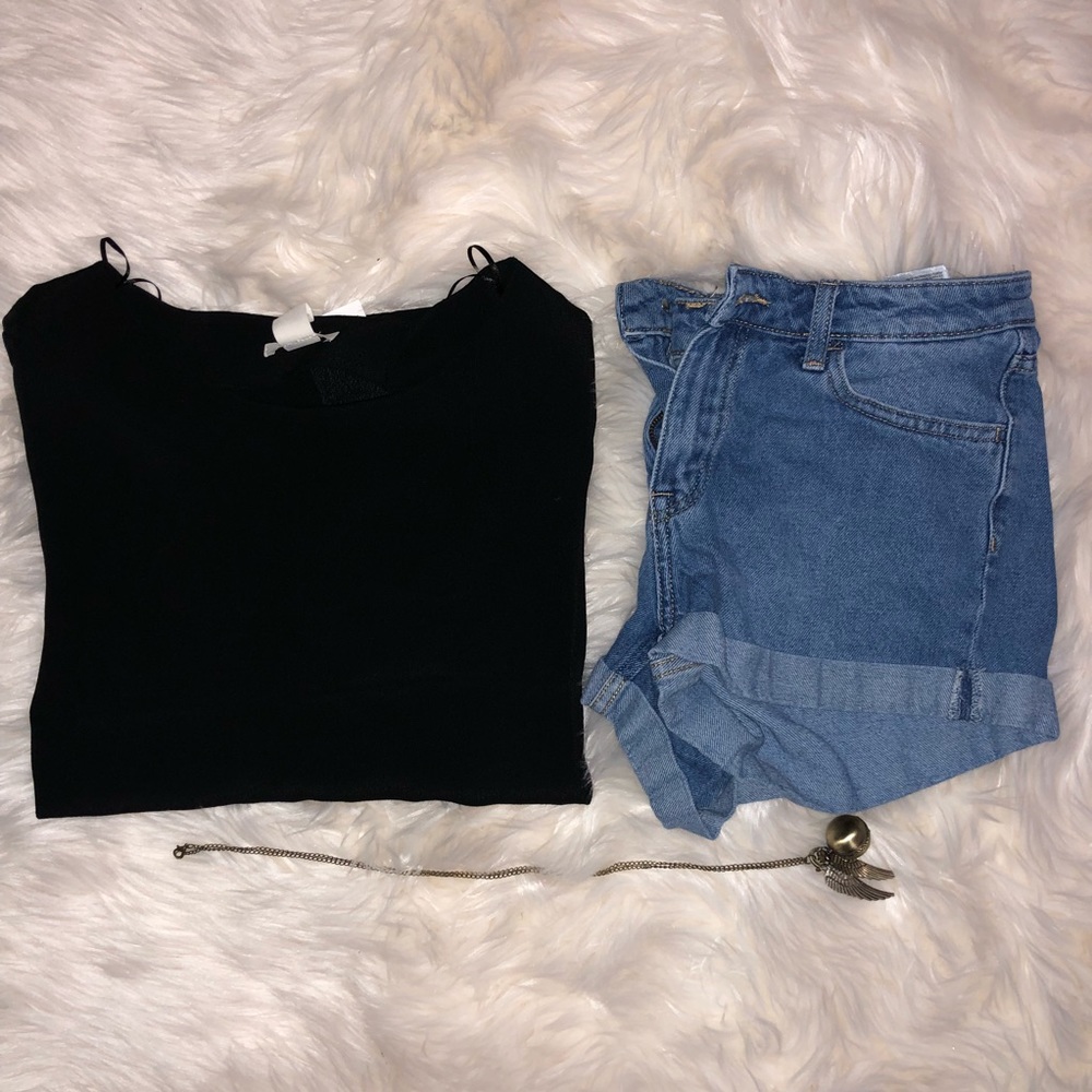 H&M Black Blouse